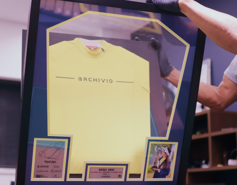 クラフトマンが作業している様子